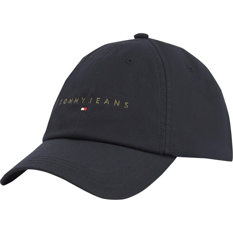 Tommy Jeans Kšiltovka olivová / černá