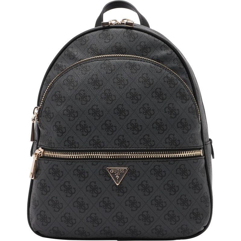 GUESS Batoh MANHATTAN II LARGE BACKPACK čedičová šedá / černá 106825417