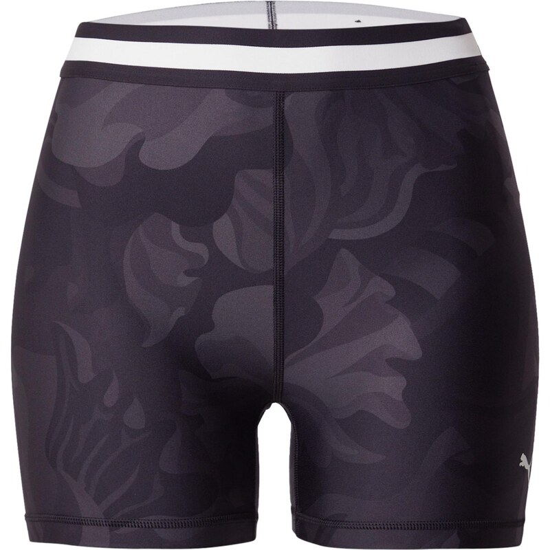 PUMA Sportovní kalhoty Strong černá / bílá 109394304