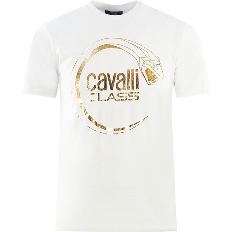 CAVALLI CLASS Snake II. White tričko