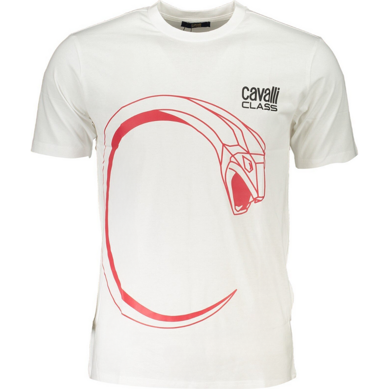 CAVALLI CLASS Snake White tričko