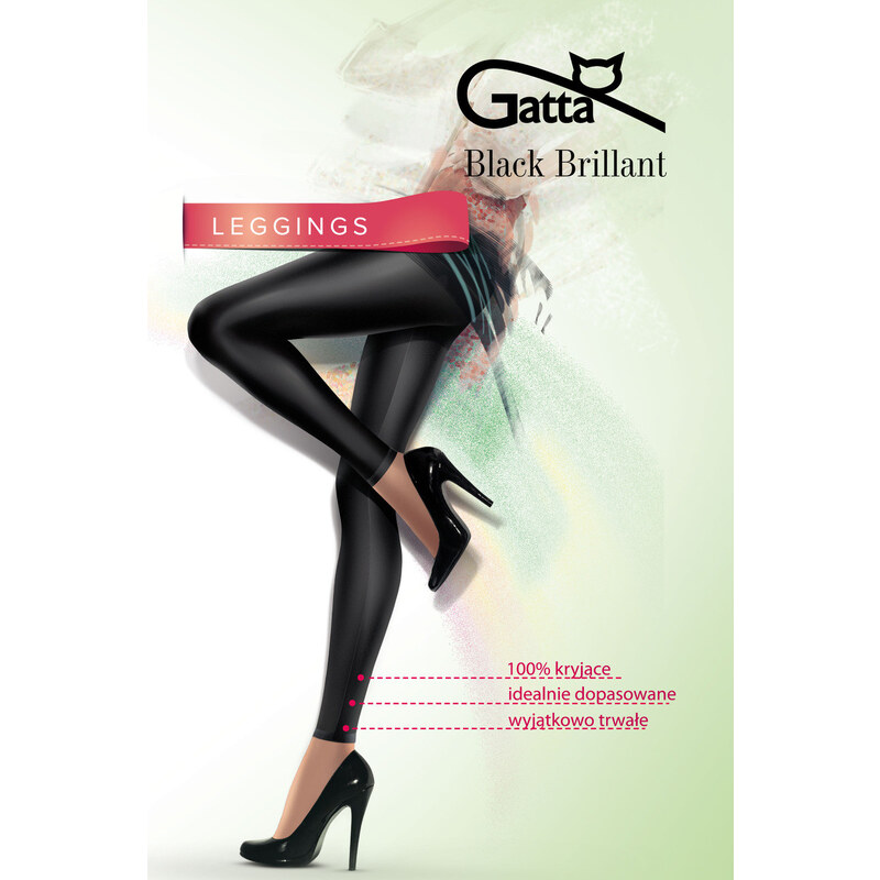 Gatta Dámské legíny BLACK BRILLANT