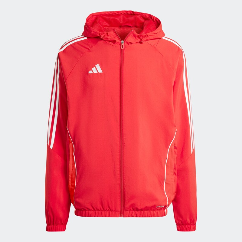 ADIDAS PERFORMANCE Sportovní bunda Tiro 24 jasně červená / bílá