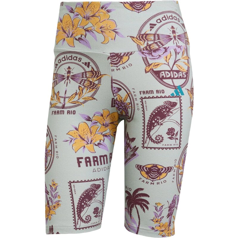 ADIDAS SPORTSWEAR Kalhoty Adidas X Farm tmavě hnědá / zlatě žlutá / 108763387
