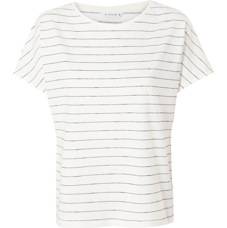 TATUUM Tričko Osaro černá / offwhite 109111192