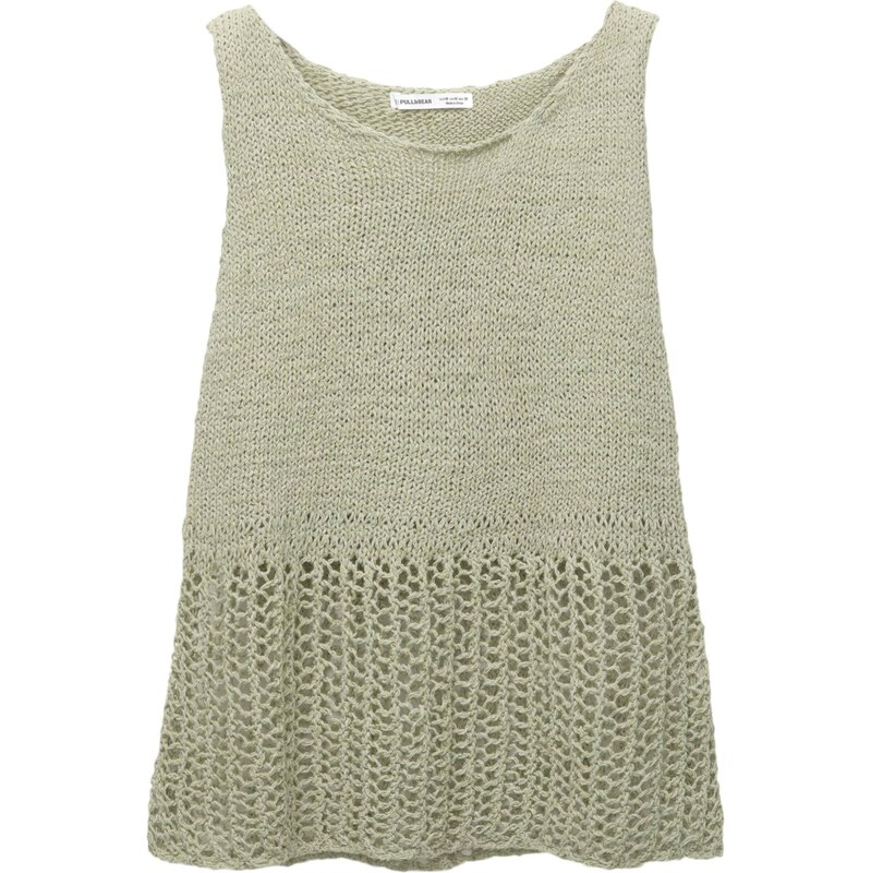 Pull&Bear Kardigany pastelově zelená 109022124