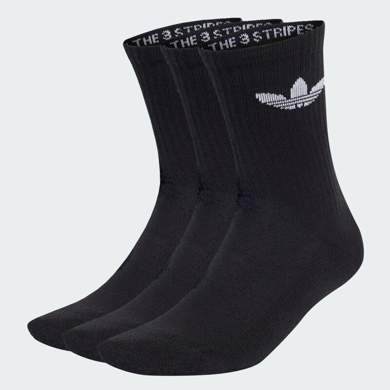 Adidas Ponožky Trefoil Cushion Crew - 3 páry