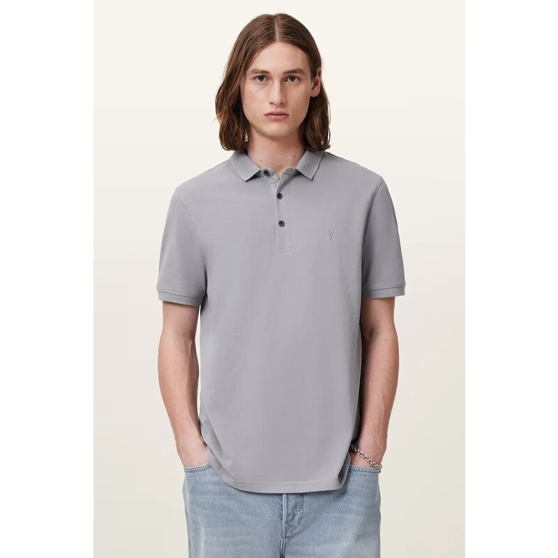 Bavlněné polo tričko AllSaints REFORM 2-pack