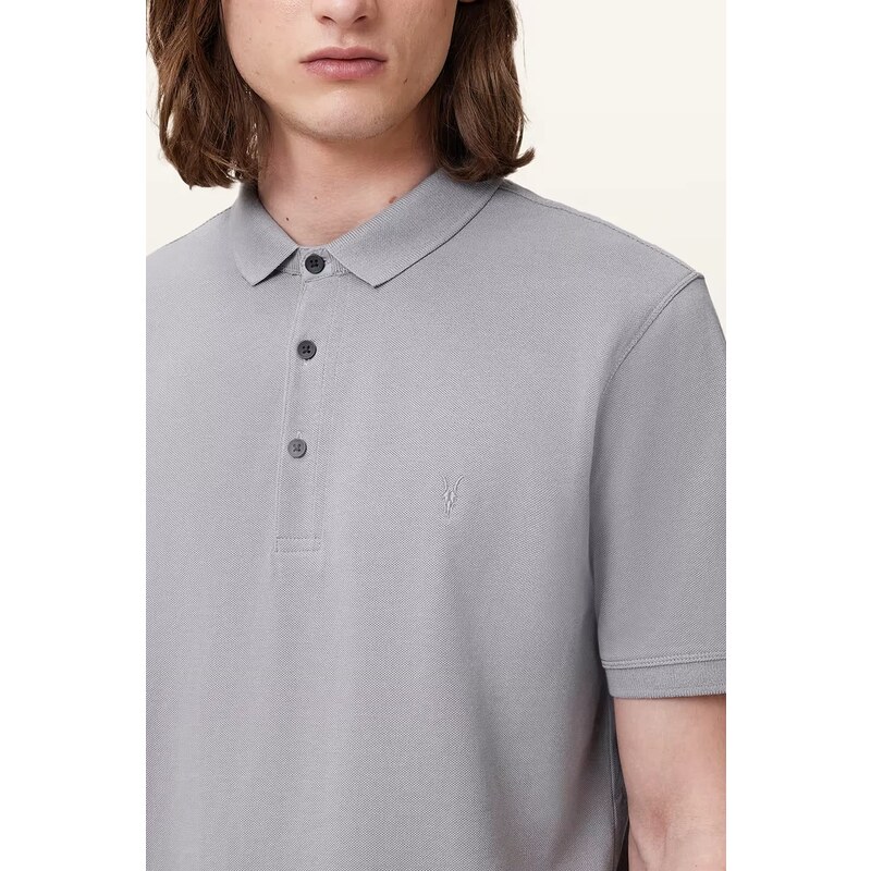 Bavlněné polo tričko AllSaints REFORM 2-pack