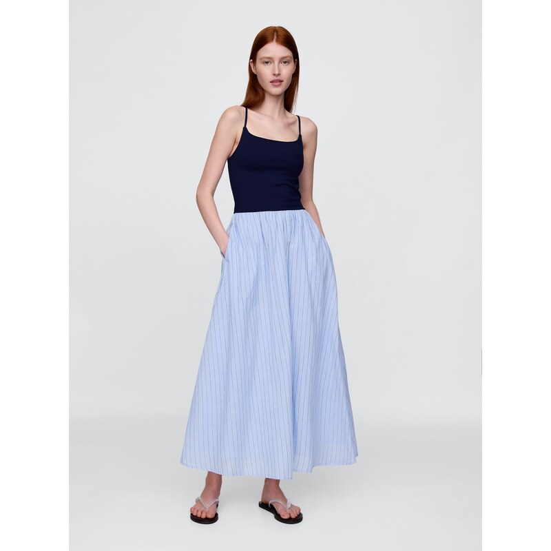 GAP Dámské Maxi šaty s kapsami 770564-01 109642617