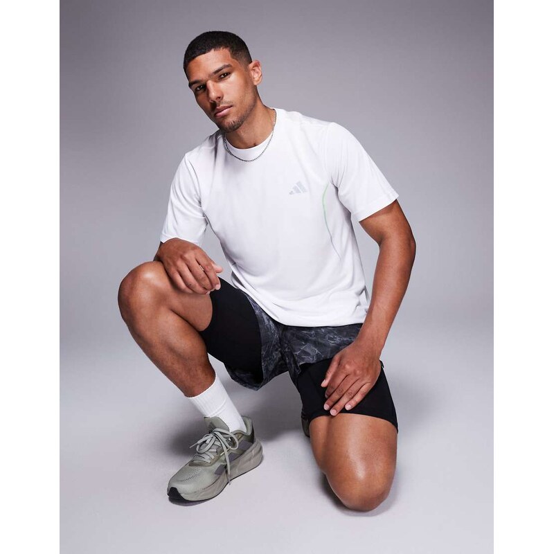 adidas performance adidas Training tech t-shirt in white