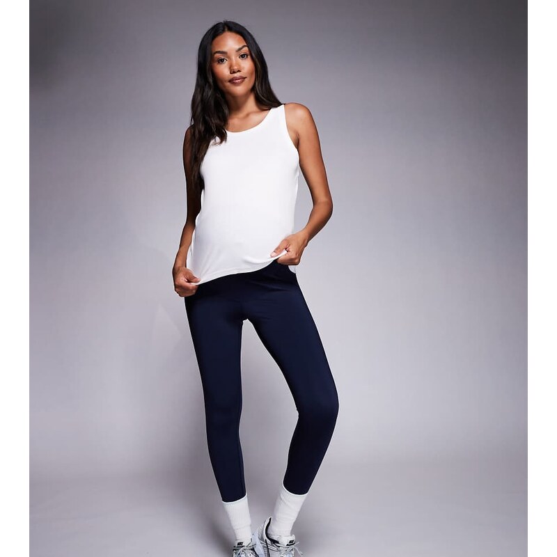 4505 Maternity Icon active bum sculpt high waist gym legging with 114909442