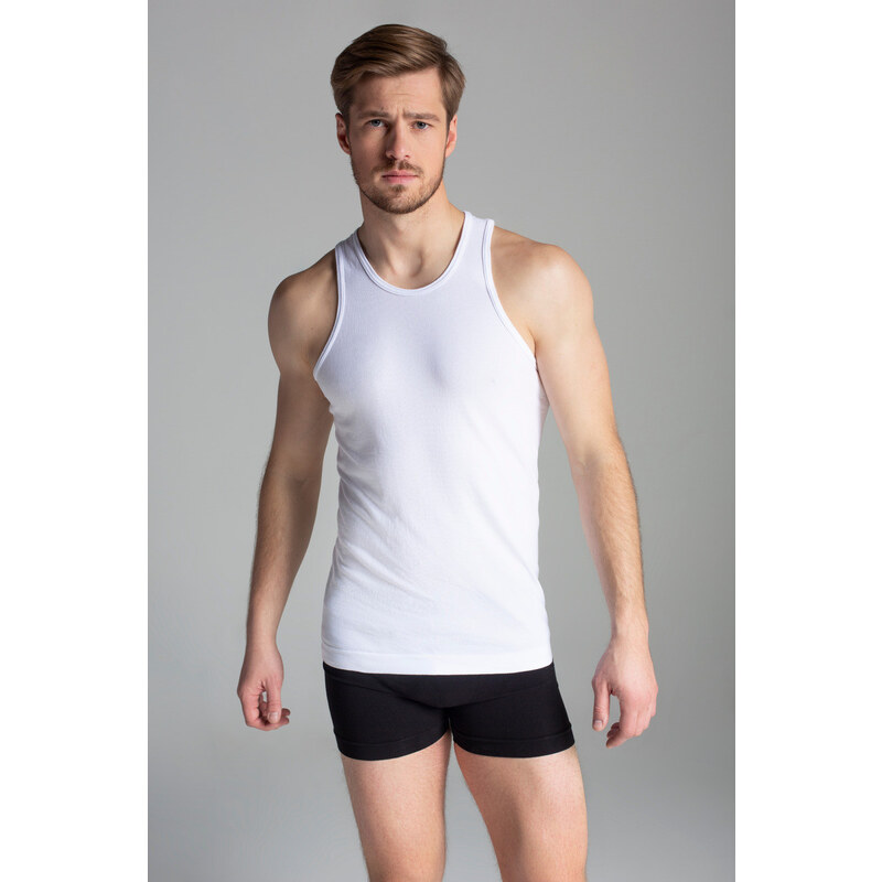 GATTA BODYWEAR Koszulka Męska - SEAMLESS COTTON TANK CLASSIC