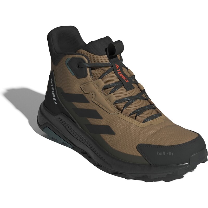 adidas Performance adidas Terrex Anylander Mid Rain.Rdy Hiking Shoes BROWN