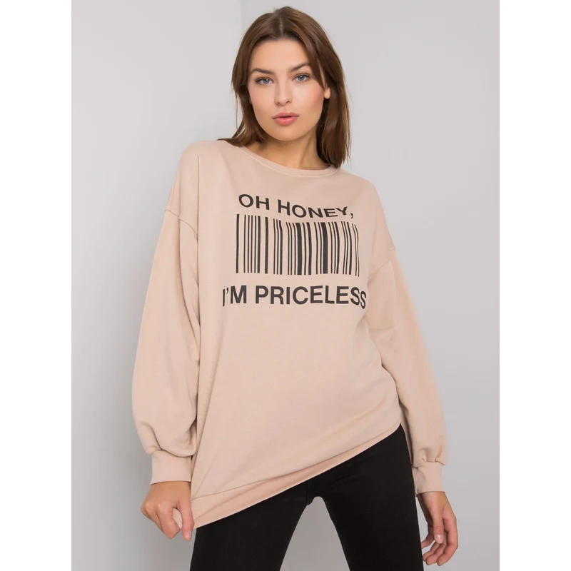 FPrice Mikina EM BL 536/1U.84P béžová