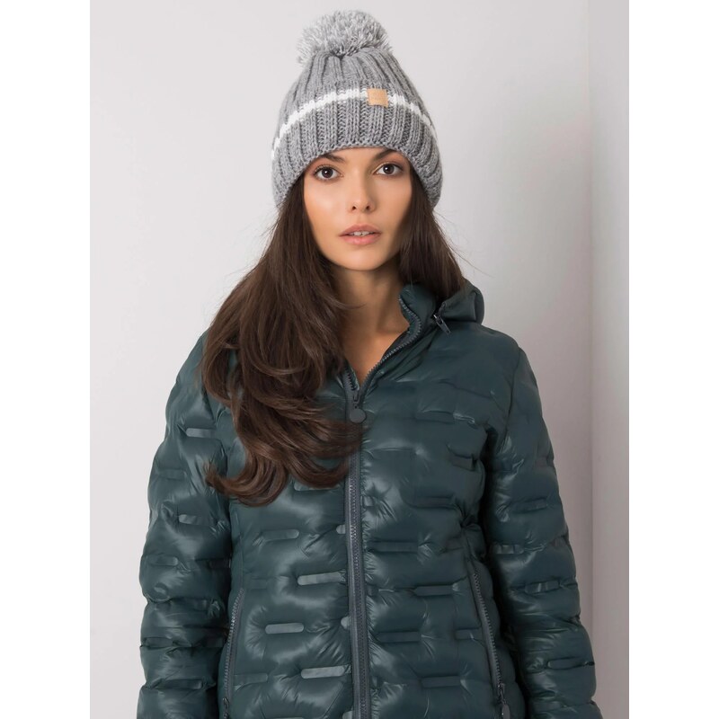 FPrice Dámská čepice JK CZ 35 cap.92 šedá 113504035