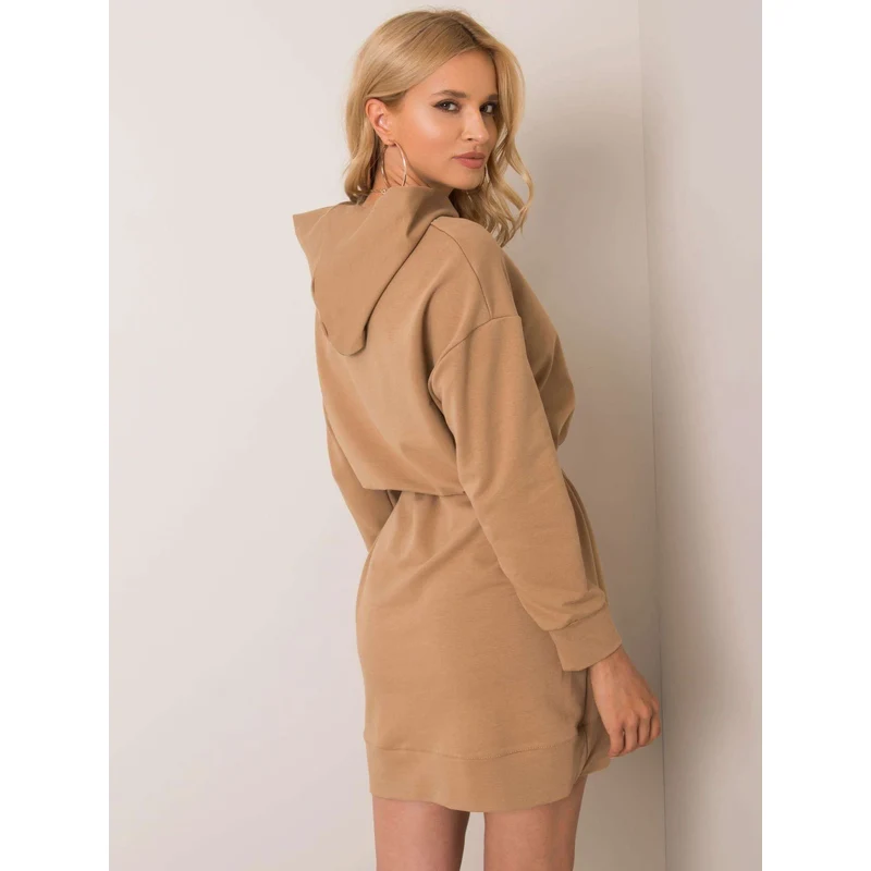 Šaty LK SK model 17338740 světle hnědá - FPrice