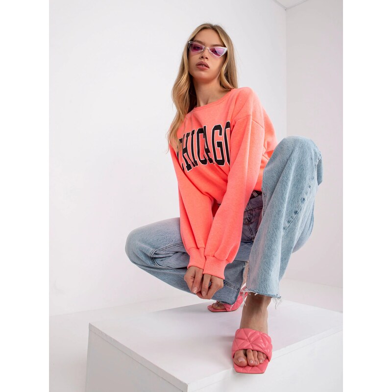 FPrice Mikina EM BL 617 C.29X fluo růžová