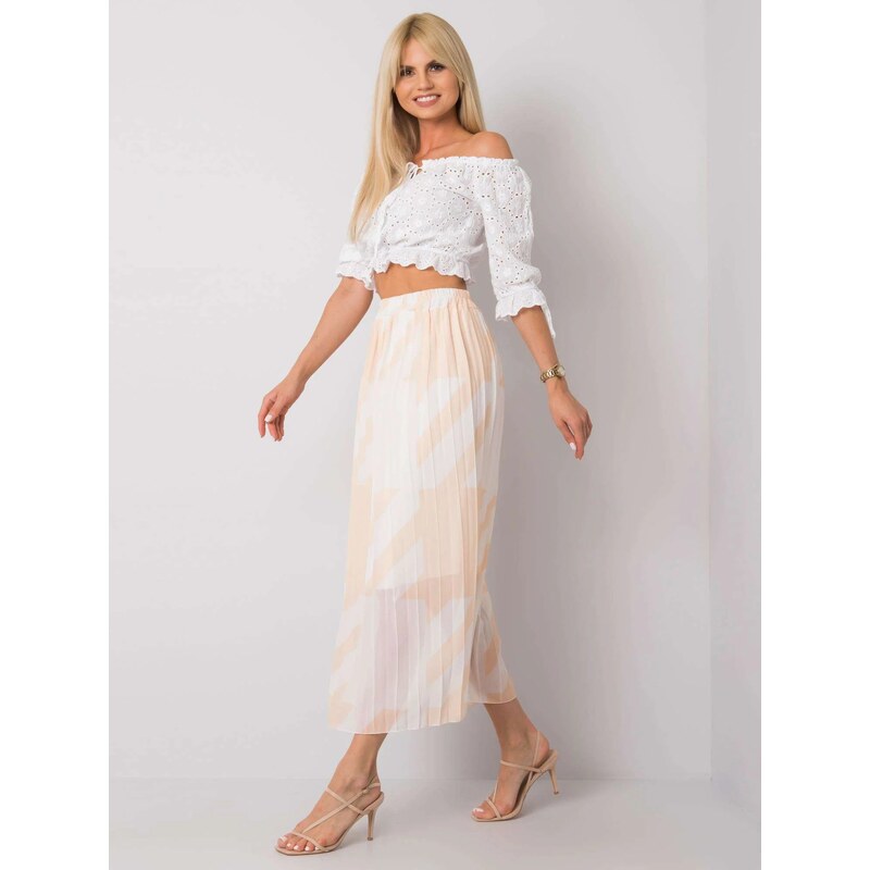 FPrice Sukně DHJ SD 13325.73P světle béžová