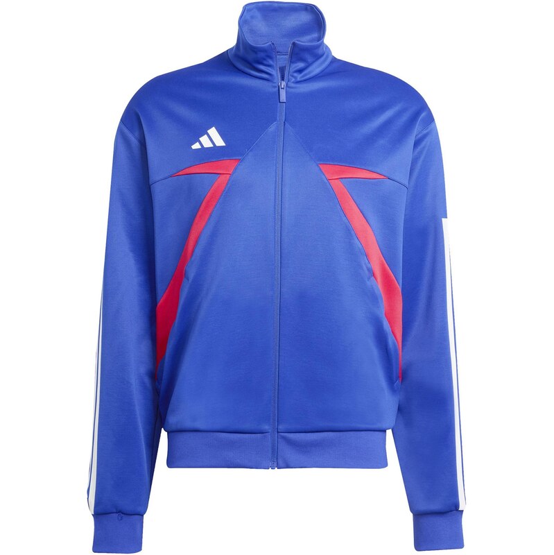ADIDAS SPORTSWEAR Sportovní bunda 'House of Tiro Nations' modrá / jasně červená / bílá