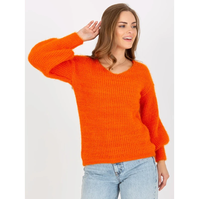 FPrice Dámský svetr TW SW BI 9029.84 oranžový