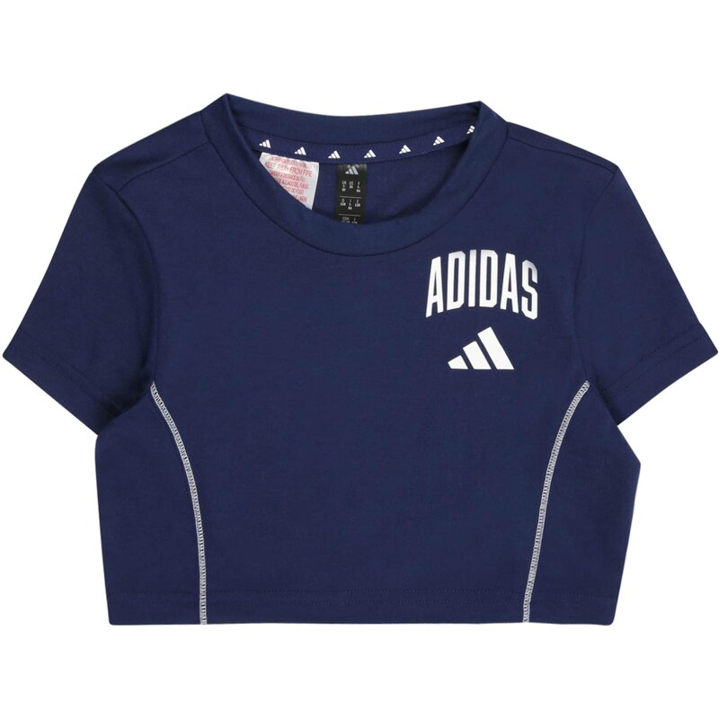 ADIDAS SPORTSWEAR Funkční tričko tmavě modrá / bílá