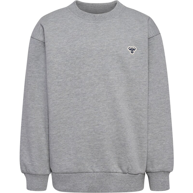 Hummel Mikina Bee šedý melír 106869219