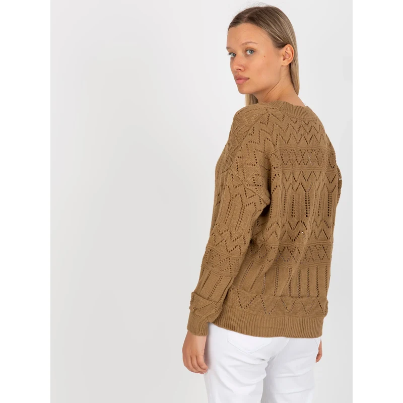 Dámský svetr LC SW model 17650187 tmavě lila - FPrice