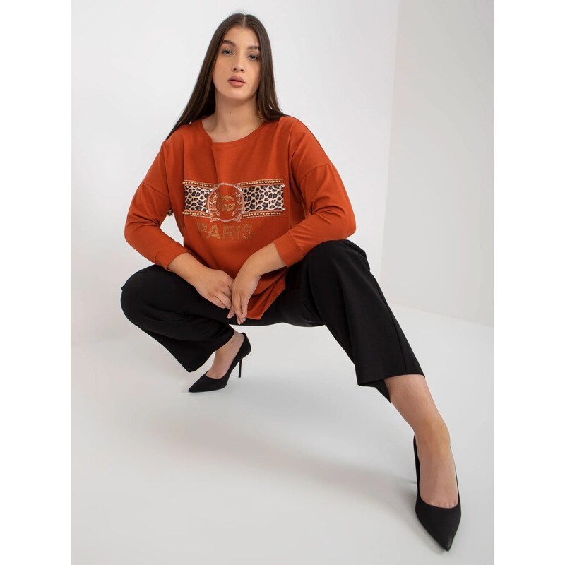FPrice Halenka VI BZ 2901.49P tmavě oranžová