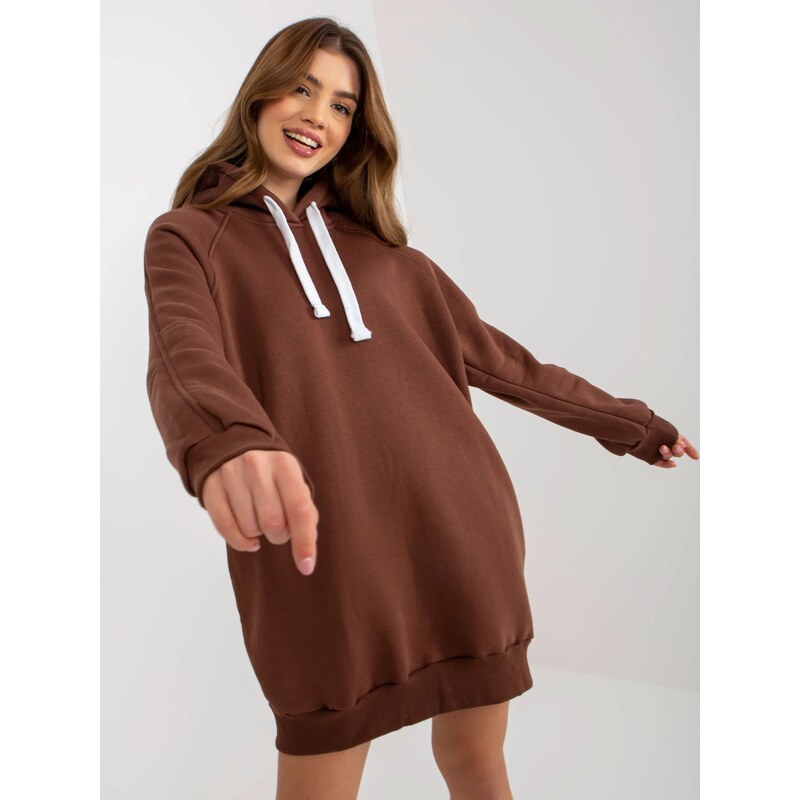 Dámská mikina EM BL 695.25x hnědá - FPrice 113505526