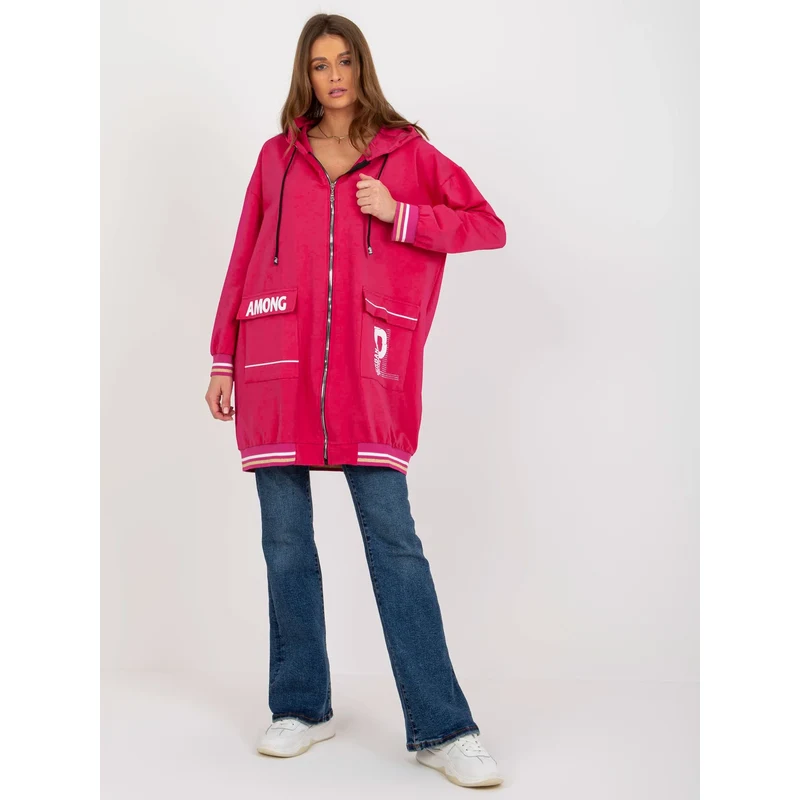 Dámská mikina RV BL 8149.91P fuchsiová - FPrice 115050347