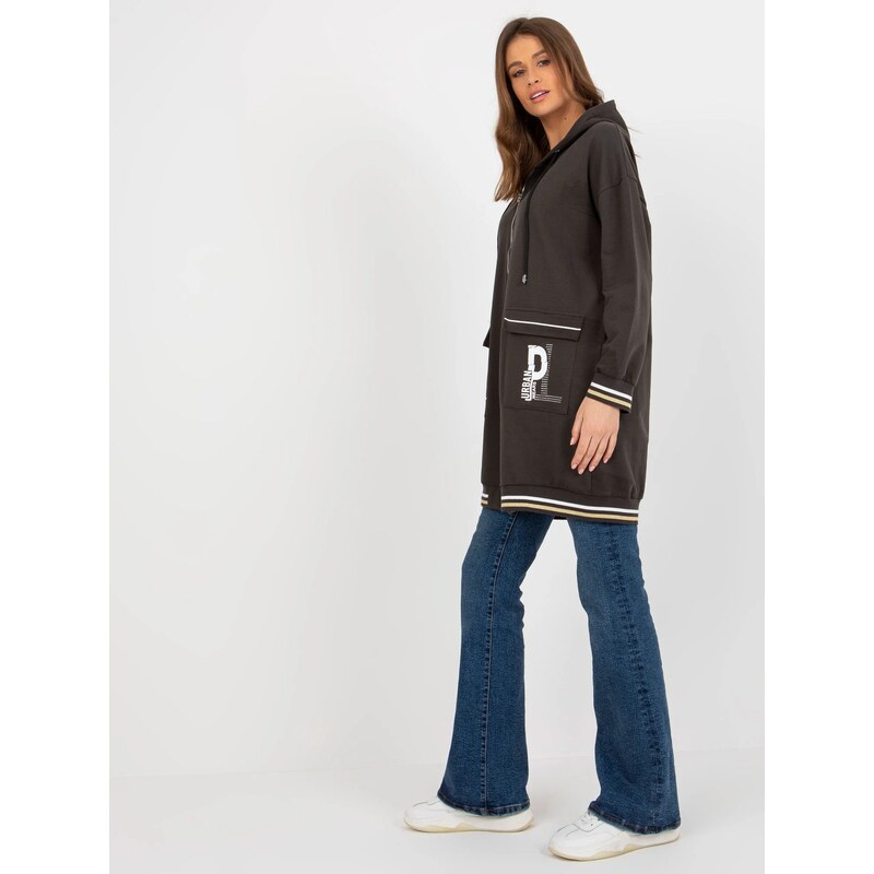 Dámská mikina RV BL 8149.91P tmavá khaki - FPrice 115088043