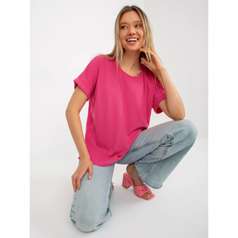 Dámská halenka LK BZ 509252.25X fuchsie - FPrice 113505590