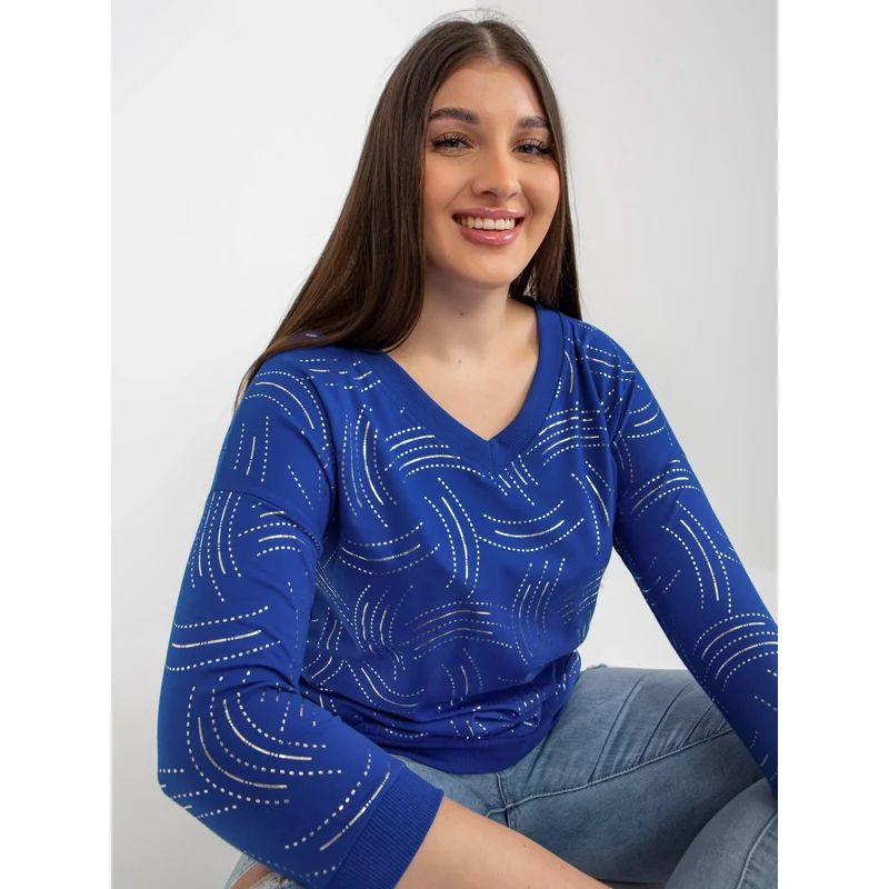 Halenka RV BZ model 18385484 tmavě modrá - FPrice