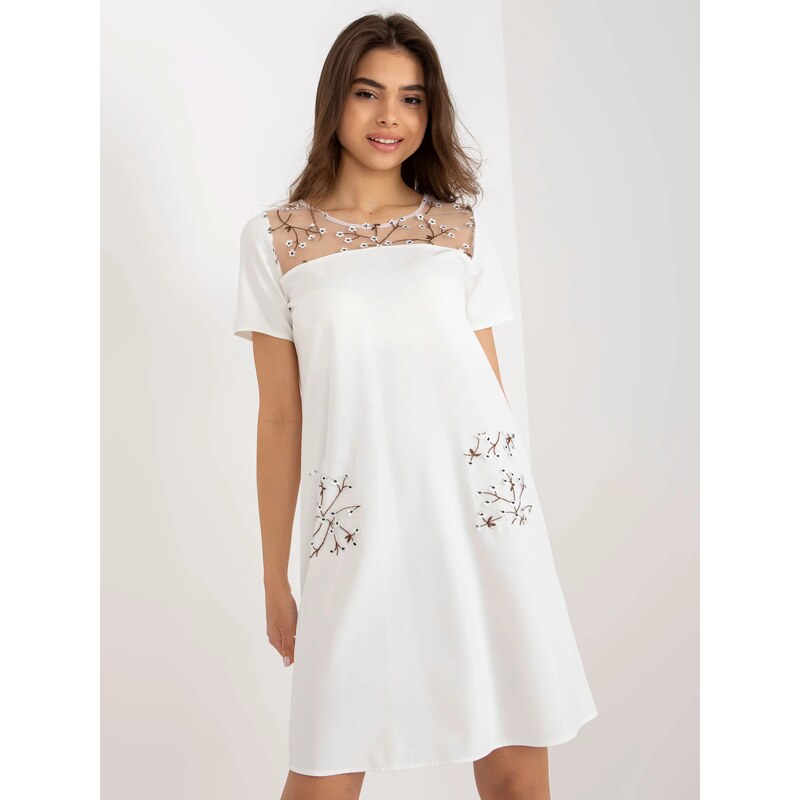 FPrice LK SK 506790 šaty.45 ecru