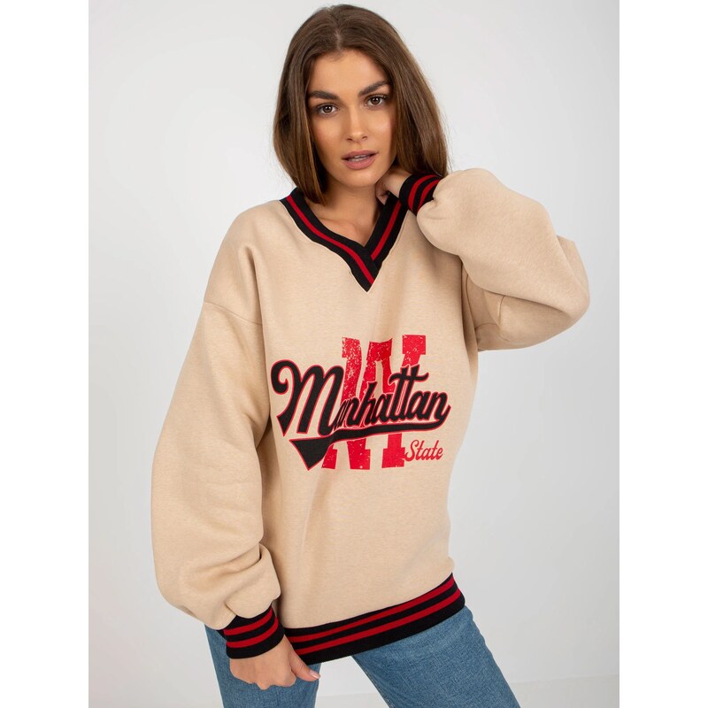 FPrice Mikina EM BL 754.37 béžová