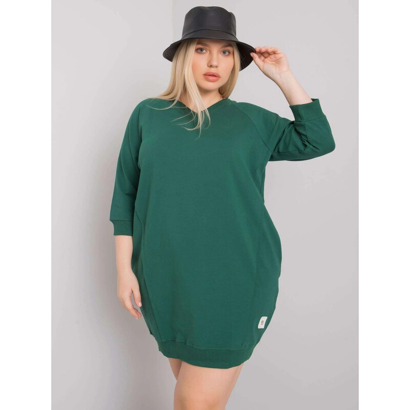 FPrice Šaty RV SK 6847.59P tmavě zelená