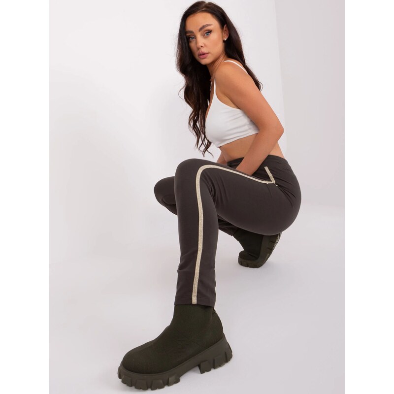 FPrice Tepláky RV DR 8518.08P tmavá khaki 113527684