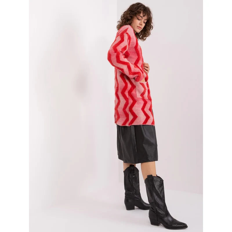 Sweter AT SW model 19011818 czerwony - FPrice