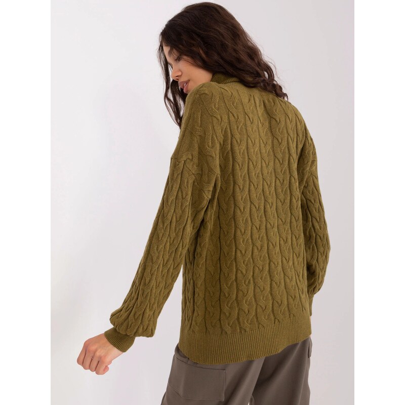 Sweter AT SW model 19018702 khaki - FPrice