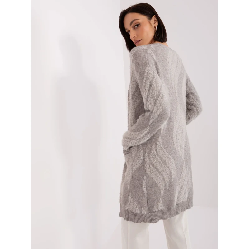 Sweter AT SW model 19040891 szary - FPrice