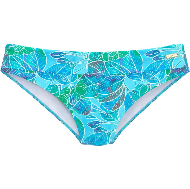 SUNSEEKER Spodní díl plavek tyrkysová / aqua modrá / bílá