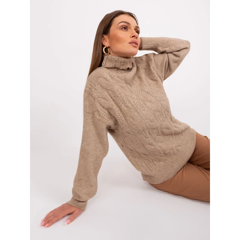 FPrice Jumper AT SW 23401.97P světle hnědý 113507565