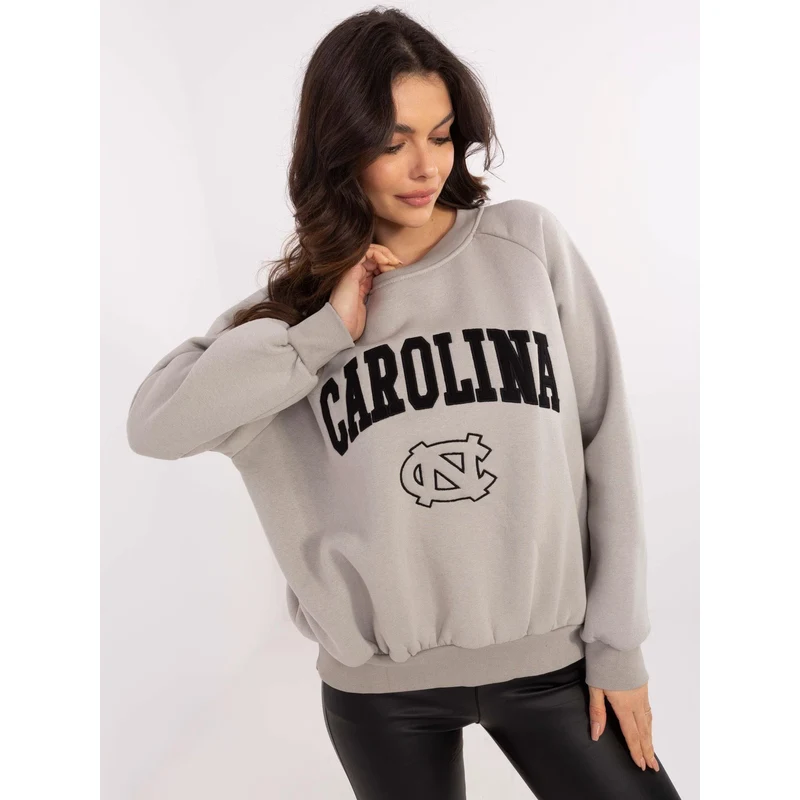 FPrice Mikina EM BL 857 1.92P šedá
