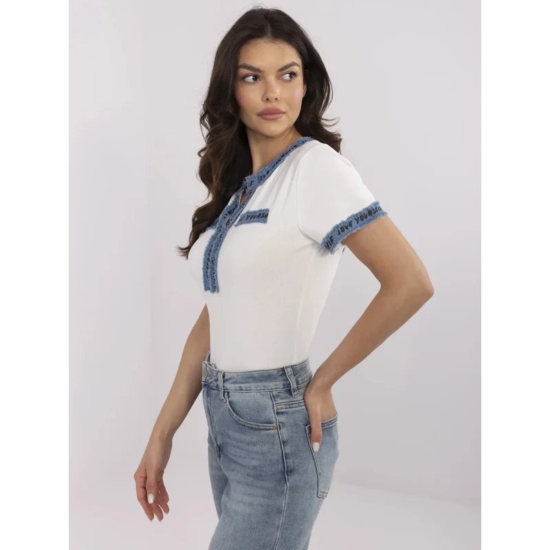 Tričko NM TS model 21015055 ecru - FPrice