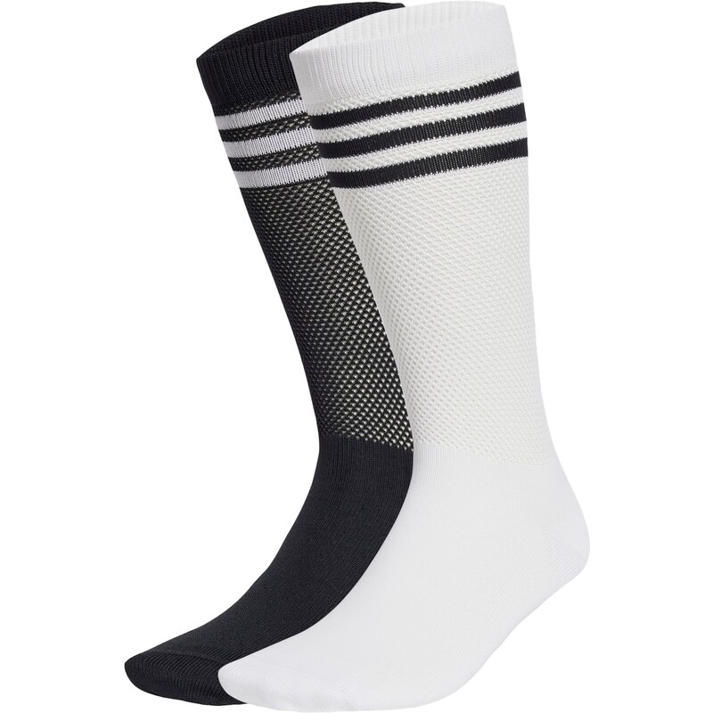 ADIDAS ORIGINALS Ponožky Textured Crew 2 Pairs černá / bílá