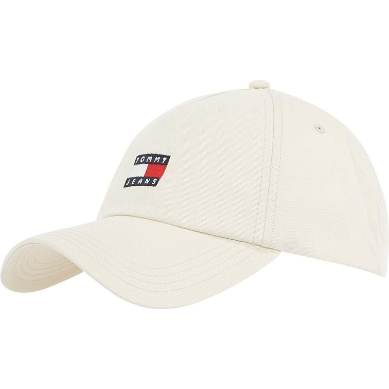 Tommy Jeans Kšiltovka HERITAGE béžová / červená / černá / bílá 108603865