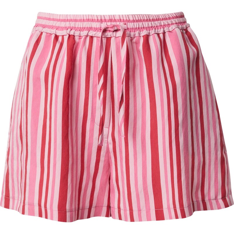 KAVAZI Kalhoty pink / červená / přírodní bílá 106877972