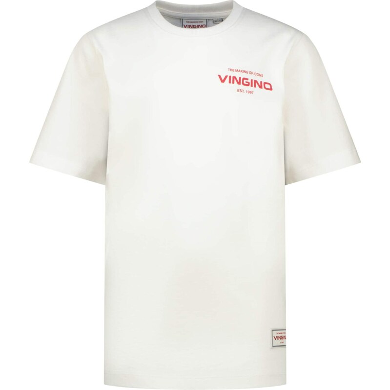 VINGINO Tričko červená / bílá