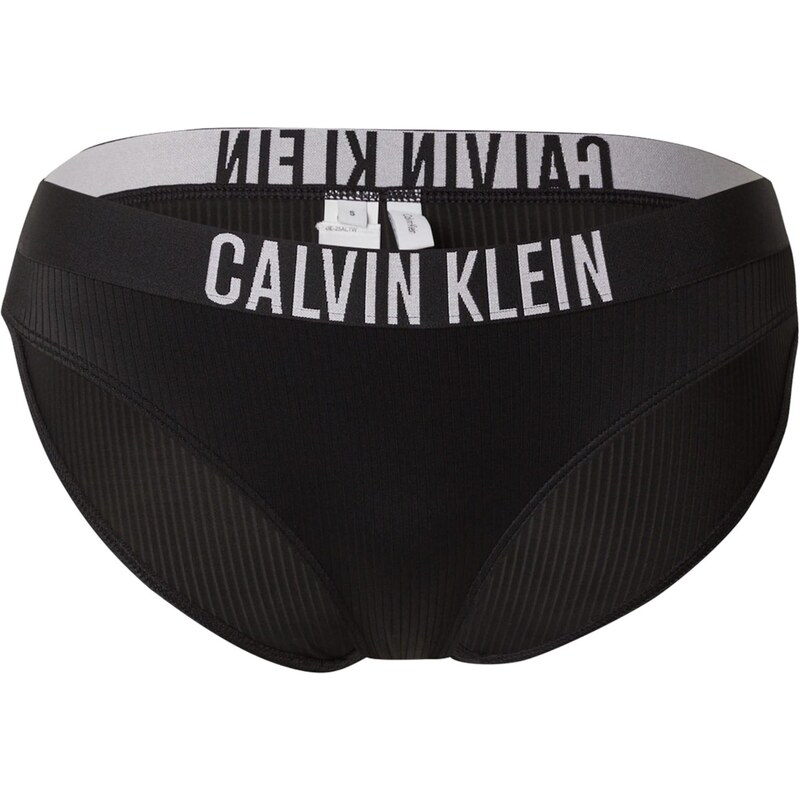Calvin Klein Swimwear Spodní díl plavek černá / offwhite
